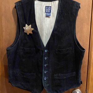 Vintage GAP Suede Vest